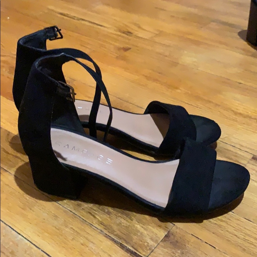 Black small heels